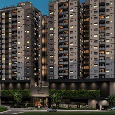 Apartamentos com 133m², 3 quartos, 3 suítes, 2 garagens, no bairro Nossa Senhora Do Rosário em São José