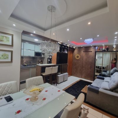 Apartamentos com 60m², 2 quartos, 1 garagem, no bairro Fazenda Santo Antônio em São José