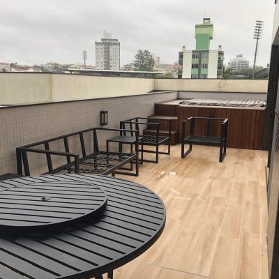 Apartamentos com 123m², 2 quartos, 2 suítes, 1 garagem, no bairro Estreito em Florianópolis