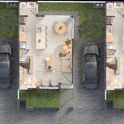 Sobrado Residencial com 113m², 3 quartos, 1 suíte, 2 garagens, no bairro Ingleses do Rio Vermelho em Florianópolis