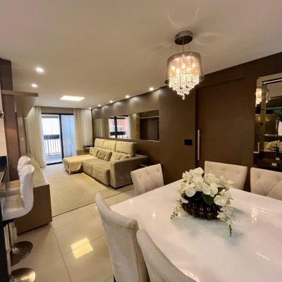 Apartamentos com 111m², 3 quartos, 3 suítes, 2 garagens, no bairro Campinas em São José