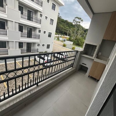 Apartamentos com 69m², 2 quartos, 1 suíte, 1 garagem, no bairro Vargem Do Bom Jesus em Florianópolis