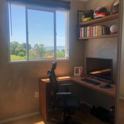 Apartamentos com 49m², 2 quartos, 1 garagem, no bairro Praia De Fora em Palhoça