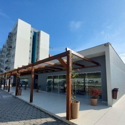 Apartamentos com 49m², 2 quartos, 1 garagem, no bairro Praia De Fora em Palhoça