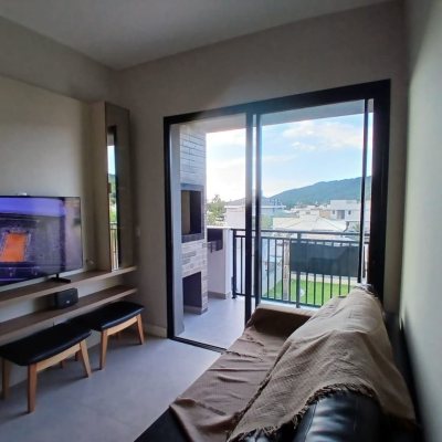 Apartamentos com 60m², 1 quarto, 1 garagem, no bairro Cachoeira Do Bom Jesus em Florianópolis