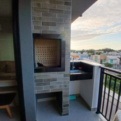 Apartamentos com 60m², 1 quarto, 1 garagem, no bairro Cachoeira Do Bom Jesus em Florianópolis