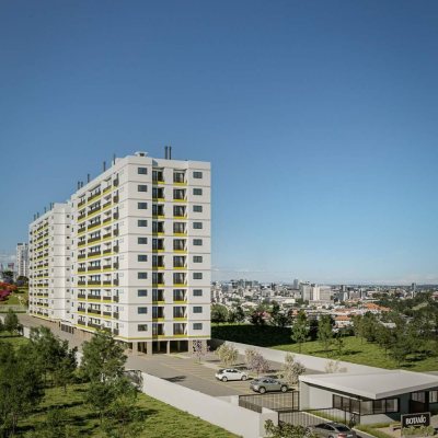 Apartamentos com 53m², 2 quartos, 1 suíte, 2 garagens, no bairro Areias em São José