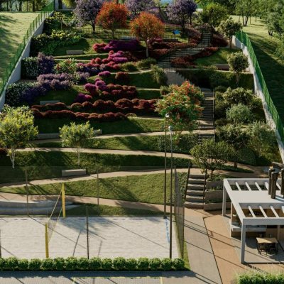 Apartamentos com 53m², 2 quartos, 1 suíte, 2 garagens, no bairro Areias em São José