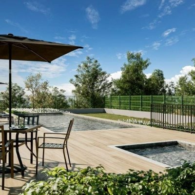 Apartamentos com 53m², 2 quartos, 1 suíte, 2 garagens, no bairro Areias em São José