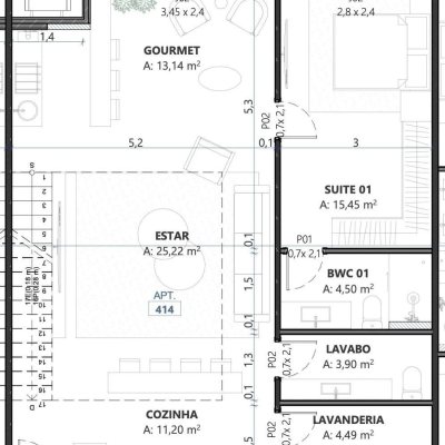 Apartamentos com 148m², 3 quartos, 3 suítes, 2 garagens, no bairro Campeche em Florianópolis