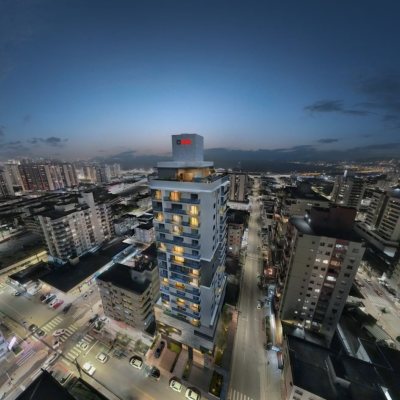 Studio Residencial com 53m², 1 quarto, no bairro Kobrasol em São José