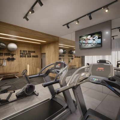 Studio Residencial com 53m², 1 quarto, no bairro Kobrasol em São José