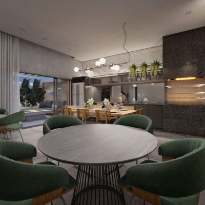 Studio Residencial com 53m², 1 quarto, no bairro Kobrasol em São José