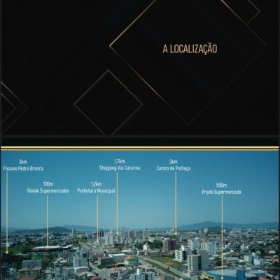 Apartamentos com 115m², 3 quartos, 1 suíte, 1 garagem, no bairro Pagani em Palhoça