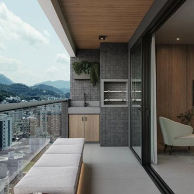 Apartamentos com 115m², 3 quartos, 1 suíte, 1 garagem, no bairro Pagani em Palhoça