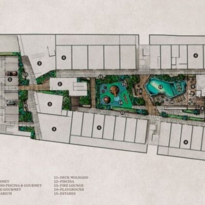 Apartamentos com 31m², 1 quarto, 1 suíte, 1 garagem, no bairro Morro das Pedras em Florianópolis