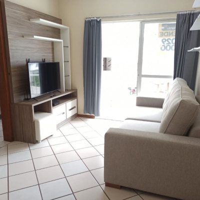 Apartamentos com 45m², 1 quarto (sendo 1 suíte), 1 garagem, no bairro Carvoeira em Florianópolis
