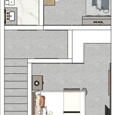 Sobrado Residencial com 48m², 2 quartos, 1 suíte, 1 garagem, no bairro Rio Vermelho em Florianópolis