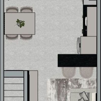 Sobrado Residencial com 48m², 2 quartos, 1 suíte, 1 garagem, no bairro Rio Vermelho em Florianópolis