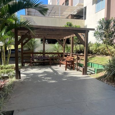 Apartamentos com 48m², 1 quarto, 1 suíte, 1 garagem, no bairro Praia Comprida em São José