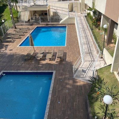 Apartamentos com 48m², 1 quarto, 1 suíte, 1 garagem, no bairro Praia Comprida em São José