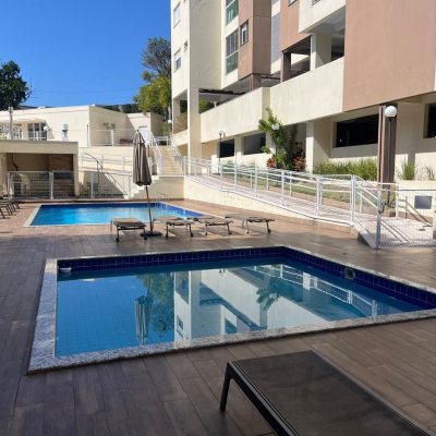 Apartamentos com 48m², 1 quarto, 1 suíte, 1 garagem, no bairro Praia Comprida em São José