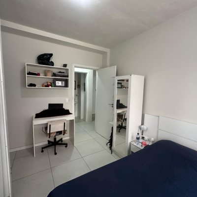 Apartamentos com 48m², 1 quarto (sendo 1 suíte), 1 garagem, no bairro Praia Comprida em São José