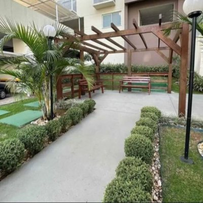 Apartamentos com 48m², 1 quarto, 1 suíte, 1 garagem, no bairro Praia Comprida em São José