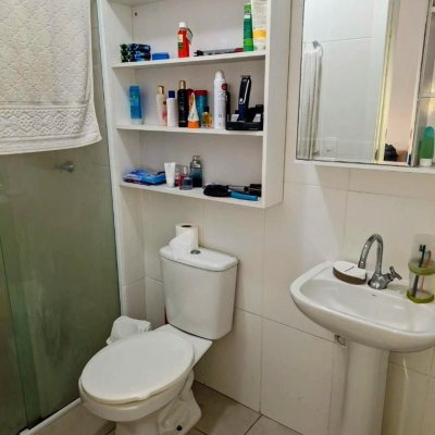 Apartamentos com 48m², 1 quarto, 1 suíte, 1 garagem, no bairro Praia Comprida em São José