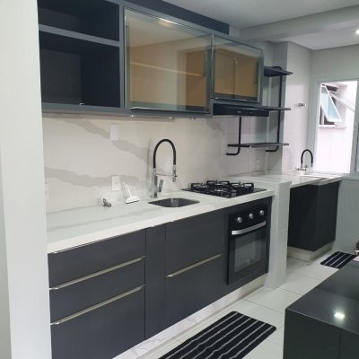 Apartamentos com 63m², 2 quartos, 1 garagem, no bairro Serraria em São José