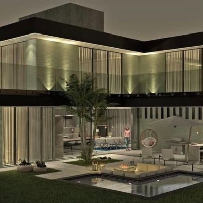 Casa Residencial com 353m², 4 quartos, 4 suítes, 4 garagens, no bairro Vargem Pequena em Florianópolis