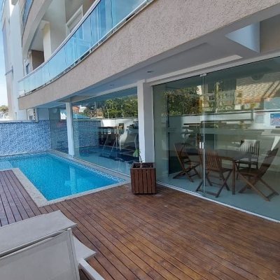 Cobertura com 185m², 2 quartos, 2 suítes, 2 garagens, no bairro Campeche em Florianópolis