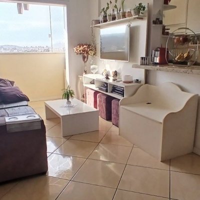 Apartamentos com 72m², 3 quartos, 1 garagem, no bairro Areias em São José
