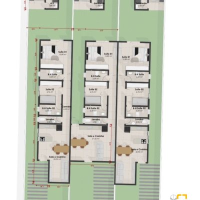 Casa Residencial com 67m², 2 quartos, 2 suítes, 2 garagens, no bairro Ingleses em Florianópolis