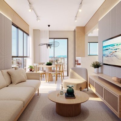 Apartamentos com 84m², 2 quartos, 2 suítes, 1 garagem, no bairro Estreito em Florianópolis