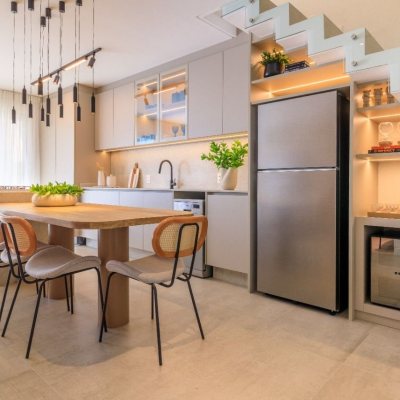 Apartamentos com 106m², 2 quartos, 2 suítes, 2 garagens, no bairro João Paulo em Florianópolis