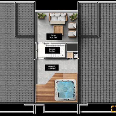 Sobrado Residencial com 153m², 2 quartos, 2 suítes, 1 garagem, no bairro Ingleses em Florianópolis