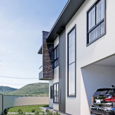 Casa Residencial com 84m², 3 quartos, 1 suíte, 2 garagens, no bairro Sertão Do Maruim em São José