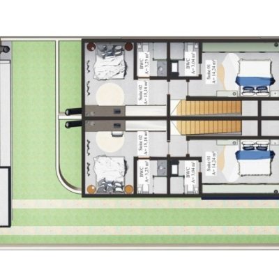 Casa Residencial com 99m², 2 quartos, 2 suítes, 1 garagem, no bairro Campeche em Florianópolis
