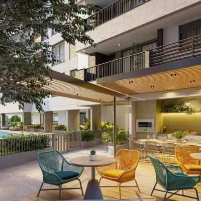 Apartamentos com 80m², 2 quartos, 2 suítes, 1 garagem, no bairro Praia Comprida em São José