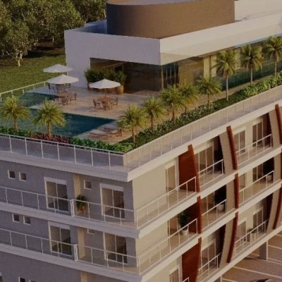 Apartamentos com 49m², 1 quarto, no bairro Monte Verde em Florianópolis