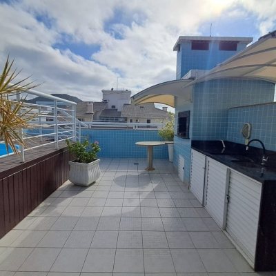 Cobertura com 172m², 3 quartos, 1 suíte, 2 garagens, no bairro Ingleses do Rio Vermelho em Florianópolis