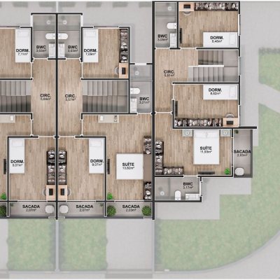 Casa Residencial com 111m², 3 quartos, 1 suíte, 1 garagem, no bairro Sertão Do Maruim em São José