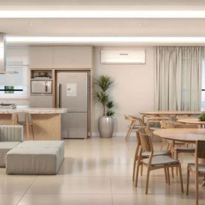 Apartamentos com 37m², 1 quarto, 1 garagem, no bairro barra da lagoa em Florianópolis