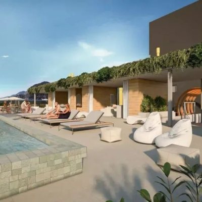 Apartamentos com 37m², 1 quarto, 1 garagem, no bairro barra da lagoa em Florianópolis