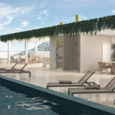 Apartamentos com 37m², 1 quarto, 1 garagem, no bairro barra da lagoa em Florianópolis