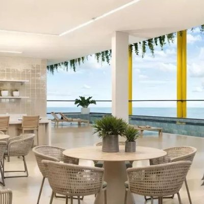 Apartamentos com 37m², 1 quarto, 1 garagem, no bairro barra da lagoa em Florianópolis