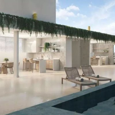 Apartamentos com 37m², 1 quarto, 1 garagem, no bairro barra da lagoa em Florianópolis