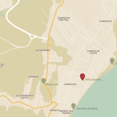 Casa Residencial com 106m², 2 quartos, 2 suítes, 1 garagem, no bairro Campeche em Florianópolis