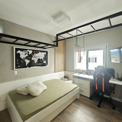 Cobertura com 170m², 3 quartos, 3 suítes, 2 garagens, no bairro Capoeiras em Florianópolis